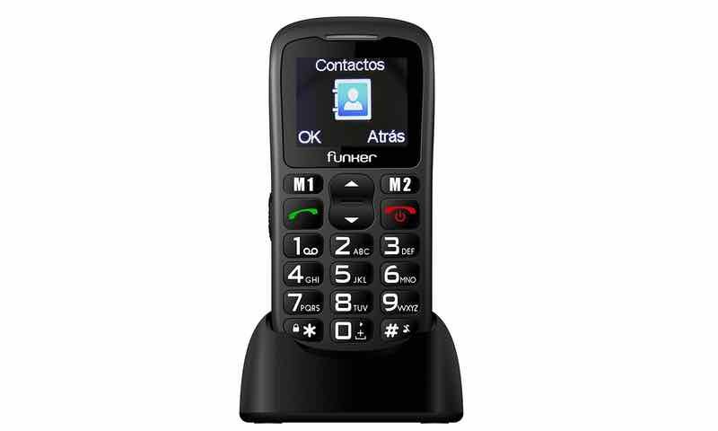 Teléfono móvil Funker C50 Easy Plus. Móvil para mayores